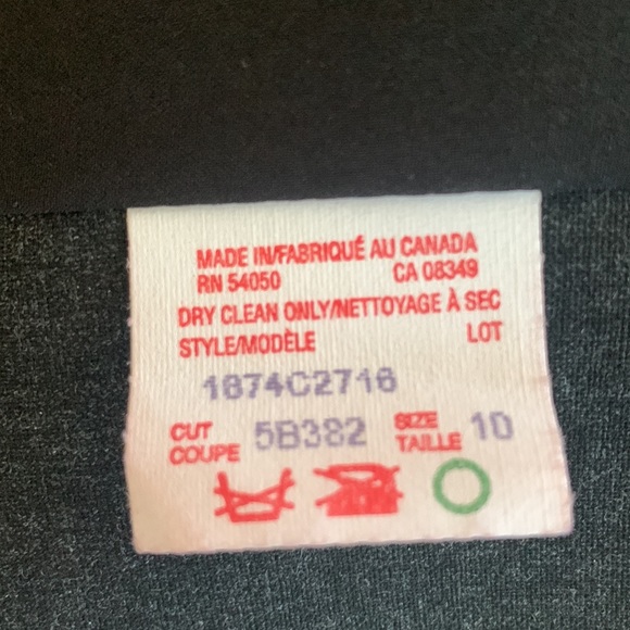 JonesNewYork Charcoal Black blazer - Picture 13 of 16